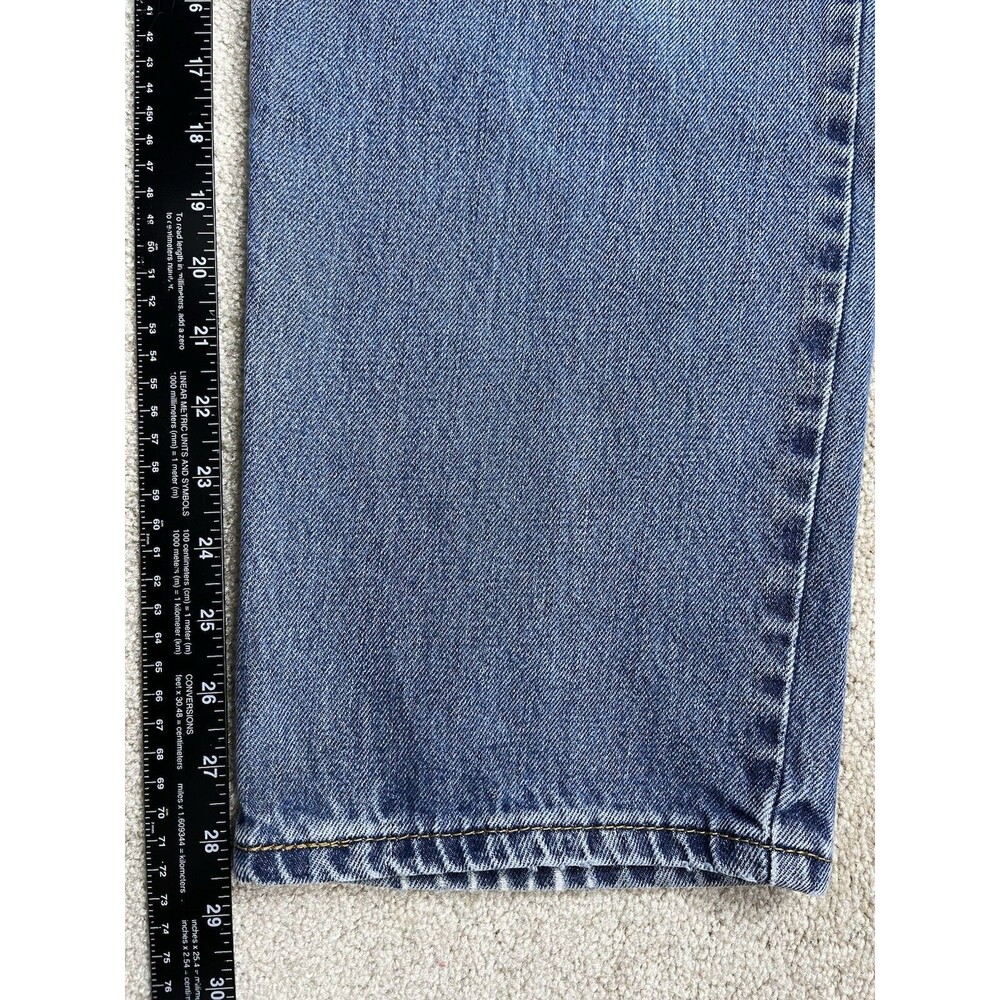 Levis 550 Mens Jeans Relaxed Fit 34x30 (34x28.5 Actual ) Mexico Made Y2K Style - Picture 11 of 11